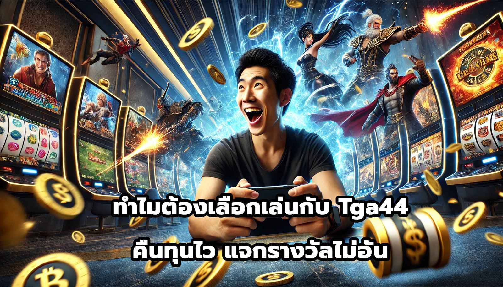 ทำไมต้องเลือกเล่นกับ Tga44 คืนทุนไว แจกรางวัลไม่อั้น-5
